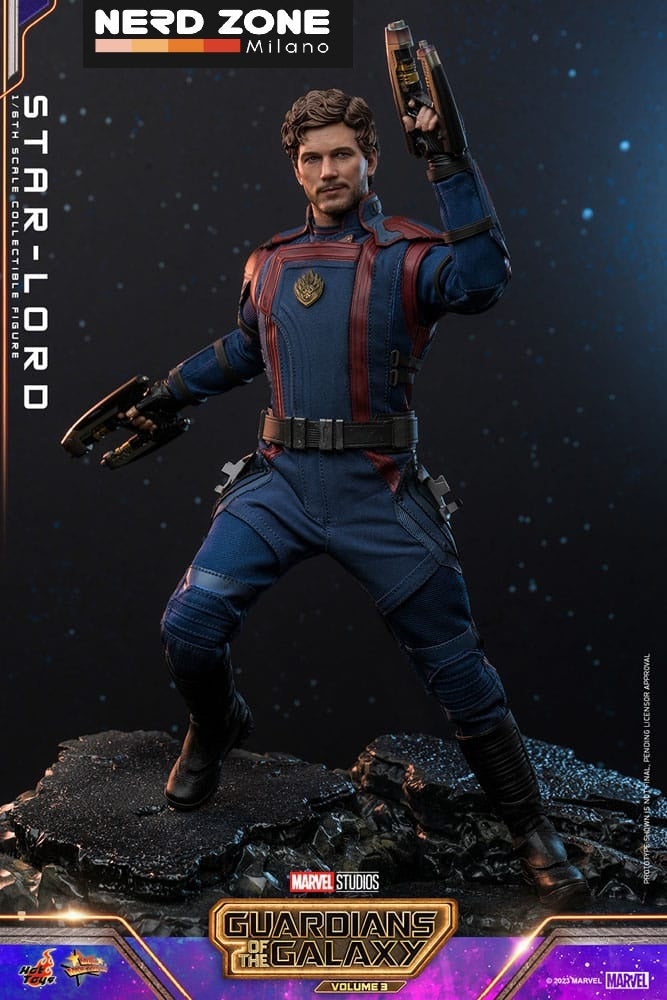 HOT TOYS - Guardians of the Galaxy Vol. 3 Movie Masterpiece Action Figure 1/6 Star-Lord 31 cm