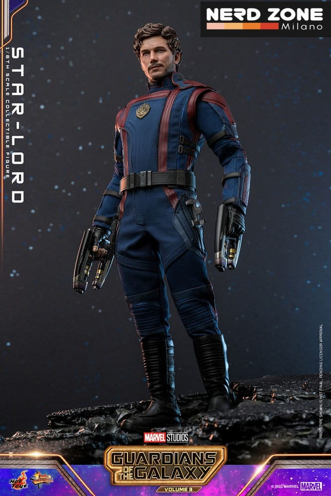 HOT TOYS - Guardians of the Galaxy Vol. 3 Movie Masterpiece Action Figure 1/6 Star-Lord 31 cm