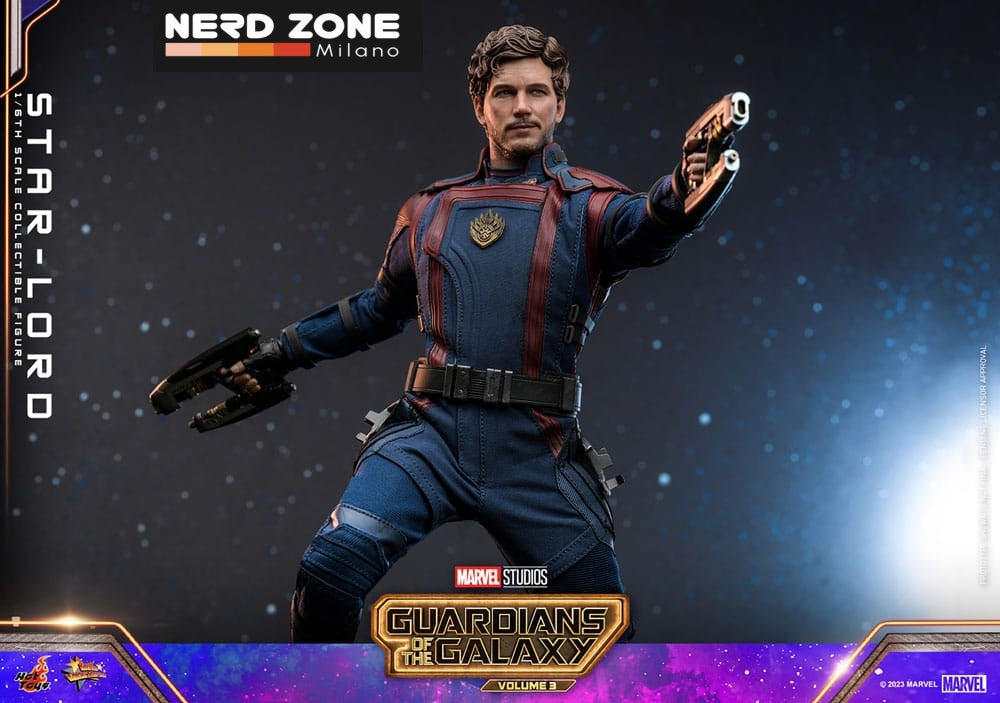 HOT TOYS - Guardians of the Galaxy Vol. 3 Movie Masterpiece Action Figure 1/6 Star-Lord 31 cm