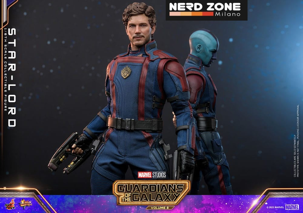 HOT TOYS - Guardians of the Galaxy Vol. 3 Movie Masterpiece Action Figure 1/6 Star-Lord 31 cm