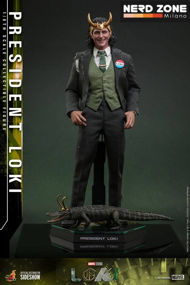 HOT TOYS - Loki Action Figure 1/6 President Loki 31 cm