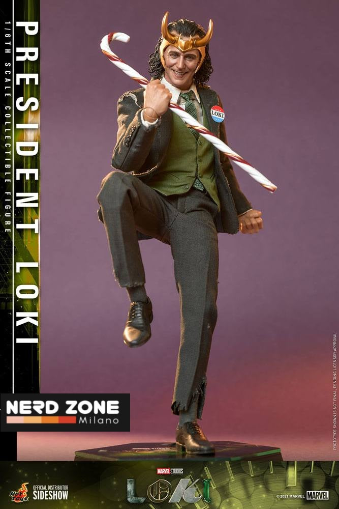 HOT TOYS - Loki Action Figure 1/6 President Loki 31 cm