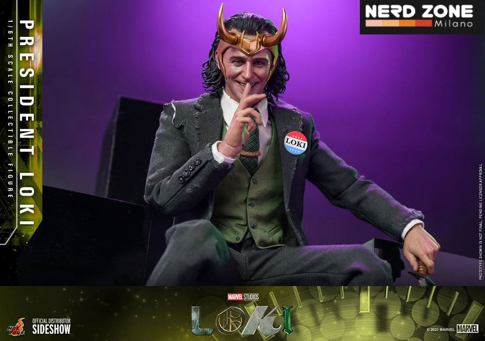 HOT TOYS - Loki Action Figure 1/6 President Loki 31 cm