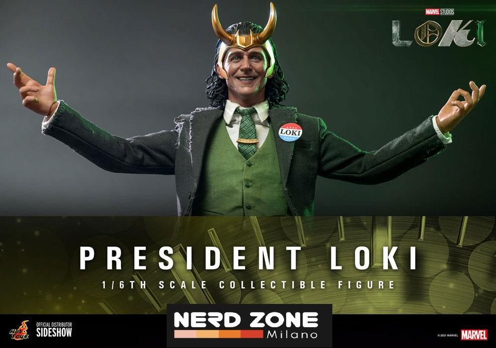 HOT TOYS - Loki Action Figure 1/6 President Loki 31 cm