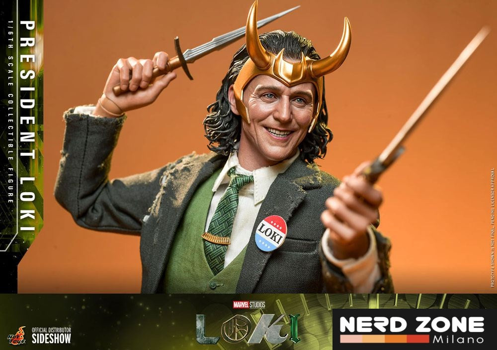 HOT TOYS - Loki Action Figure 1/6 President Loki 31 cm
