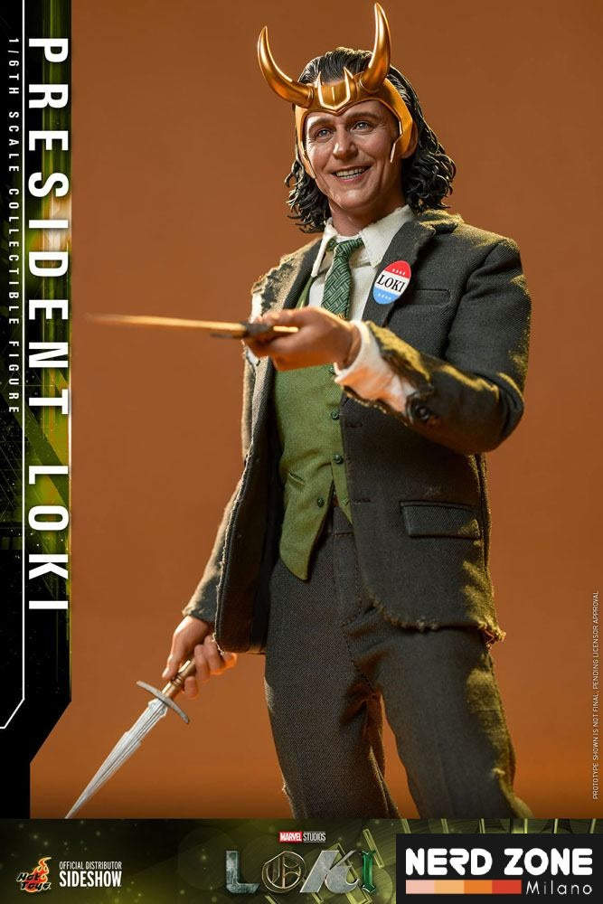 HOT TOYS - Loki Action Figure 1/6 President Loki 31 cm