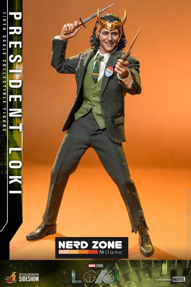 HOT TOYS - Loki Action Figure 1/6 President Loki 31 cm