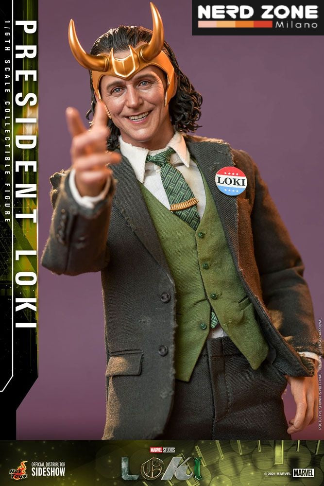HOT TOYS - Loki Action Figure 1/6 President Loki 31 cm