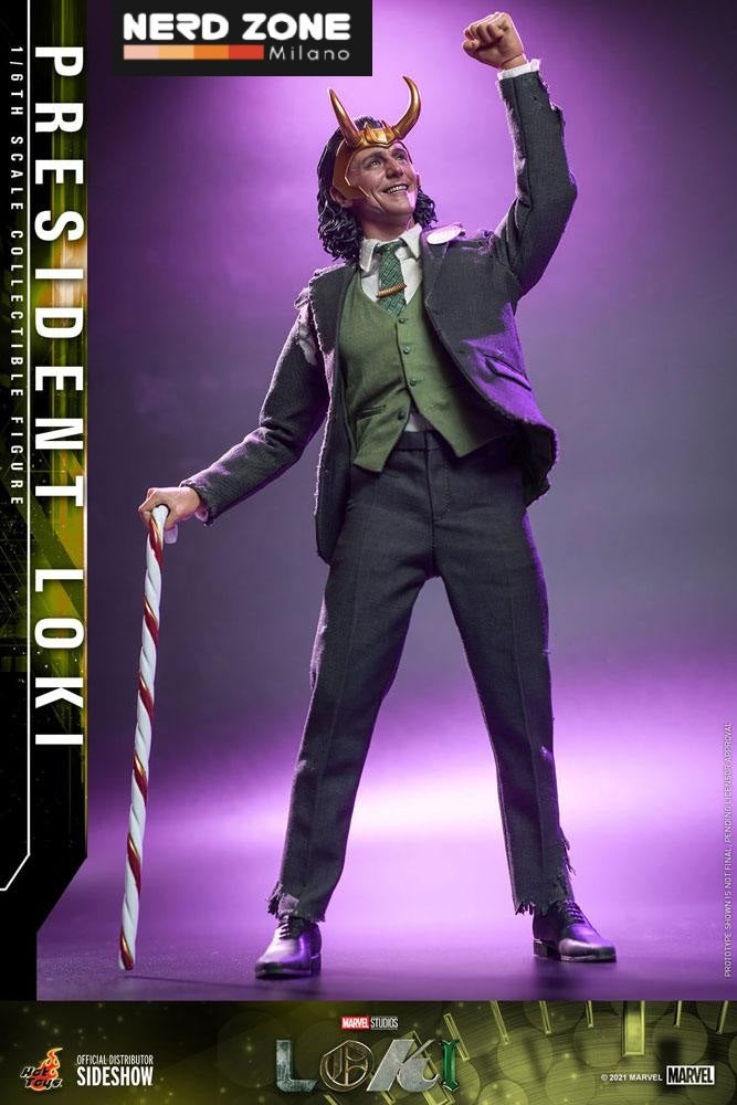 HOT TOYS - Loki Action Figure 1/6 President Loki 31 cm