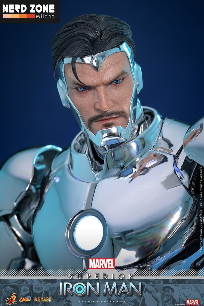 HOT TOYS - Marvel Comic Diecast Masterpiece Action Figure 1/6 Superior Iron Man 32 cm