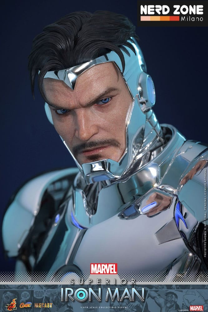 HOT TOYS - Marvel Comic Diecast Masterpiece Action Figure 1/6 Superior Iron Man 32 cm