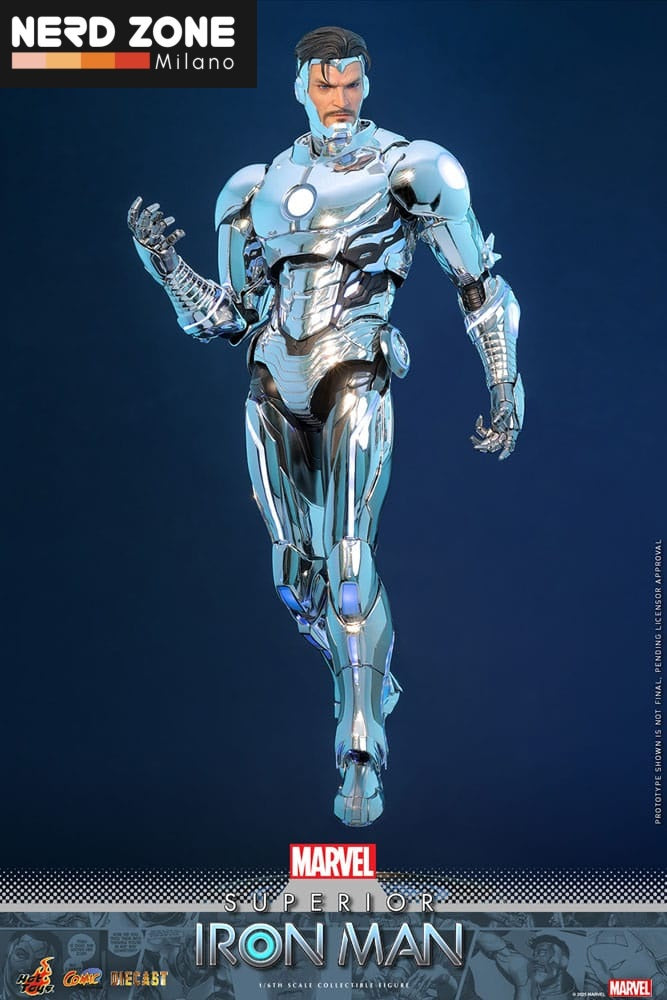 HOT TOYS - Marvel Comic Diecast Masterpiece Action Figure 1/6 Superior Iron Man 32 cm