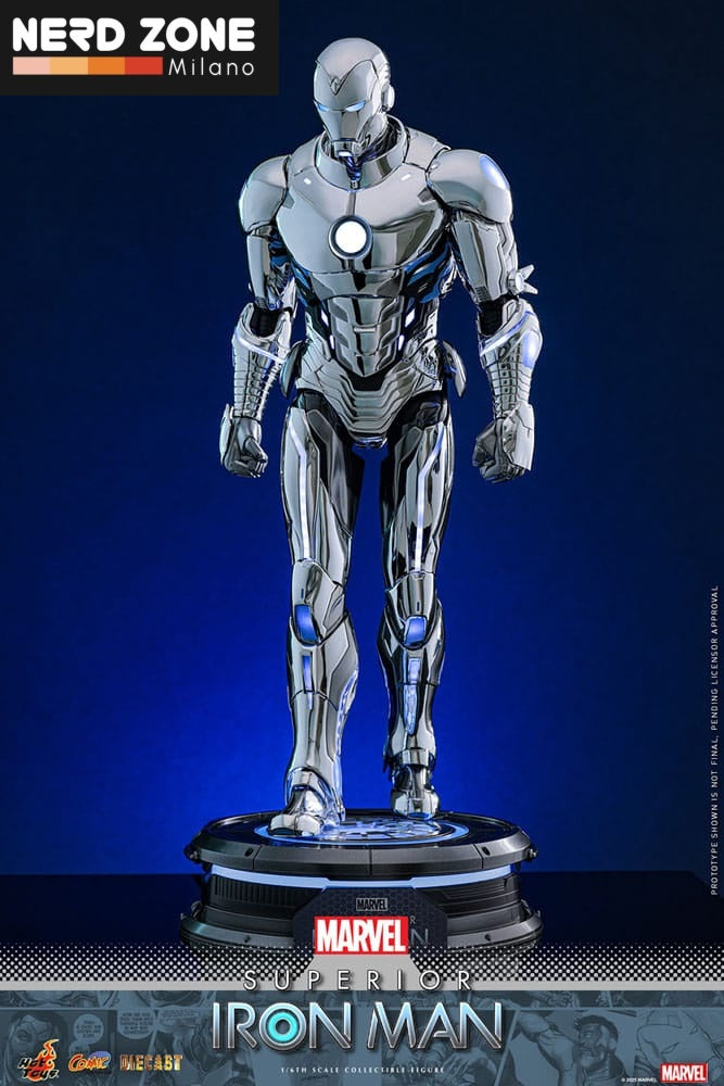 HOT TOYS - Marvel Comic Diecast Masterpiece Action Figure 1/6 Superior Iron Man 32 cm
