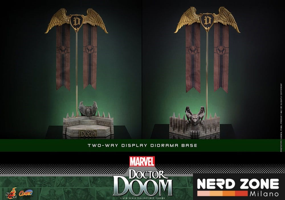 PRE ORDINE - HOT TOYS - Marvel Comic Masterpiece Action Figure 1/6 Doctor Doom 33 cm