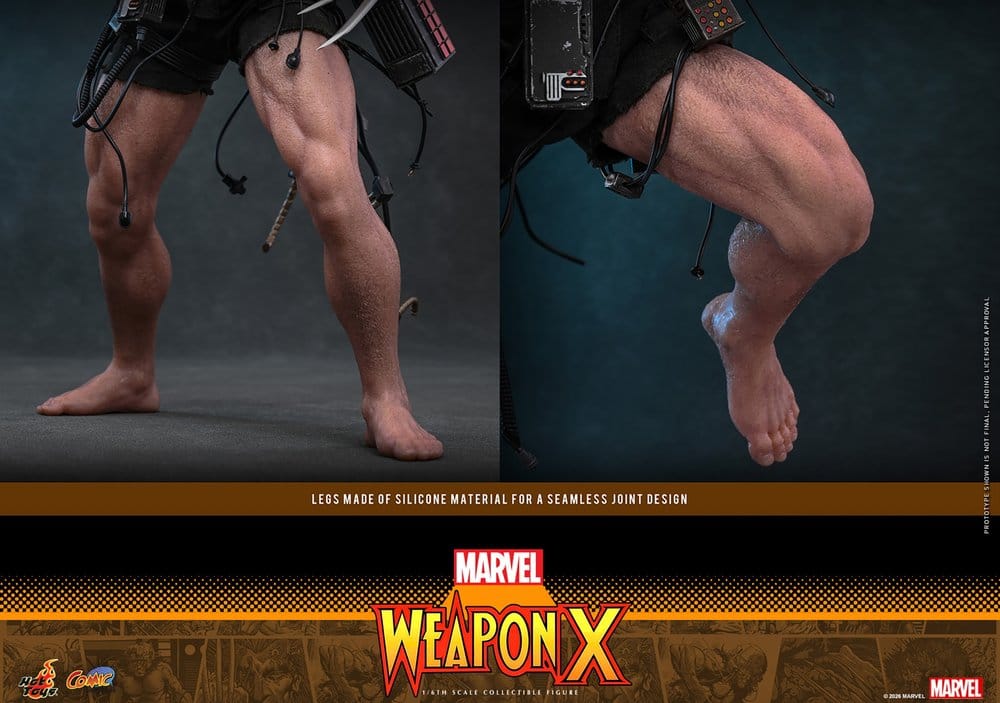PRE ORDINE - HOT TOYS - Marvel Comic Masterpiece Action Figure 1/6 Weapon X 31 cm
