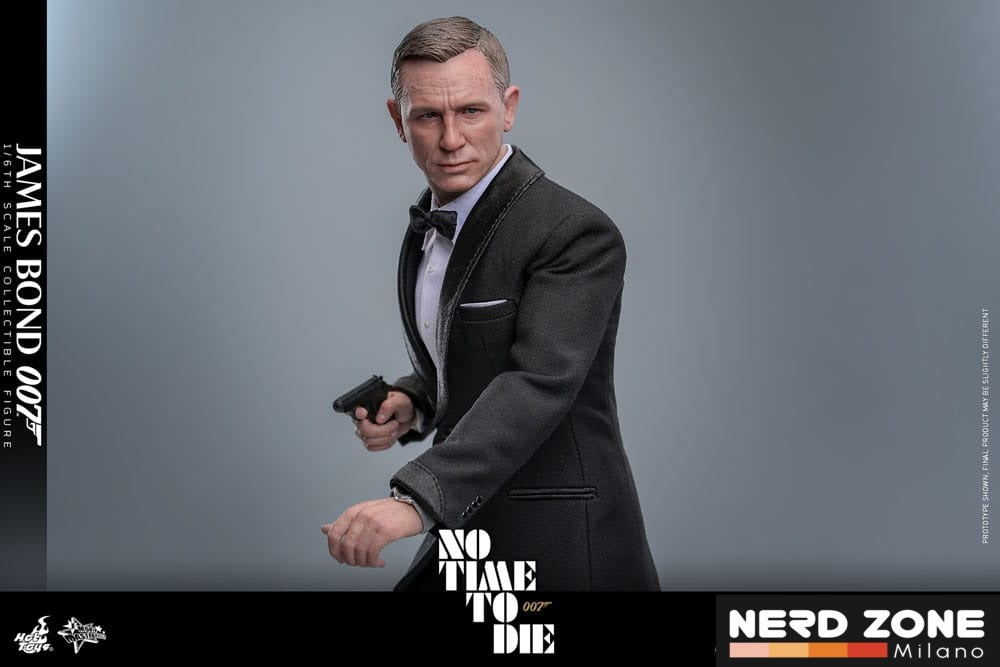 HOT TOYS - No Time to Die Movie Masterpiece Action Figure 1/6 James Bond 30 cm (MMS803)