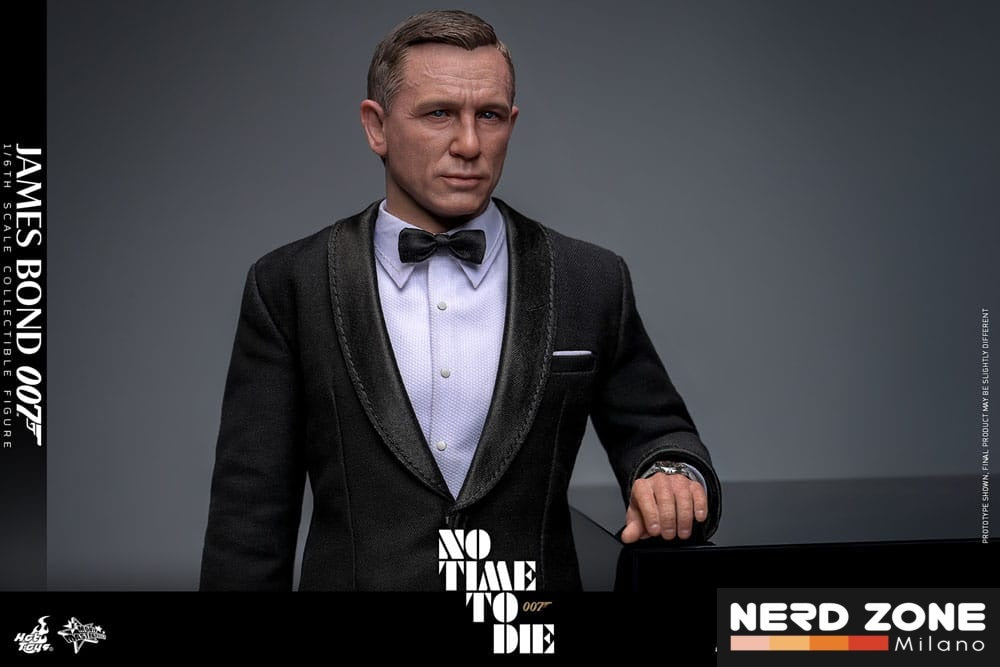 HOT TOYS - No Time to Die Movie Masterpiece Action Figure 1/6 James Bond 30 cm (MMS803)
