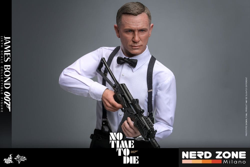 HOT TOYS - No Time to Die Movie Masterpiece Action Figure 1/6 James Bond 30 cm (MMS803)