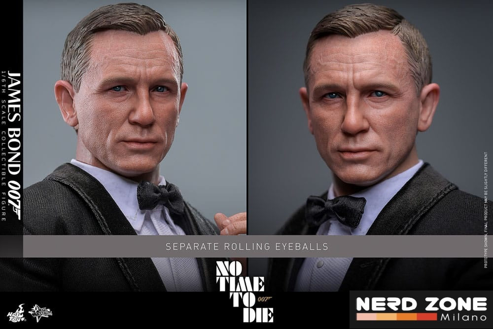 HOT TOYS - No Time to Die Movie Masterpiece Action Figure 1/6 James Bond 30 cm (MMS803)