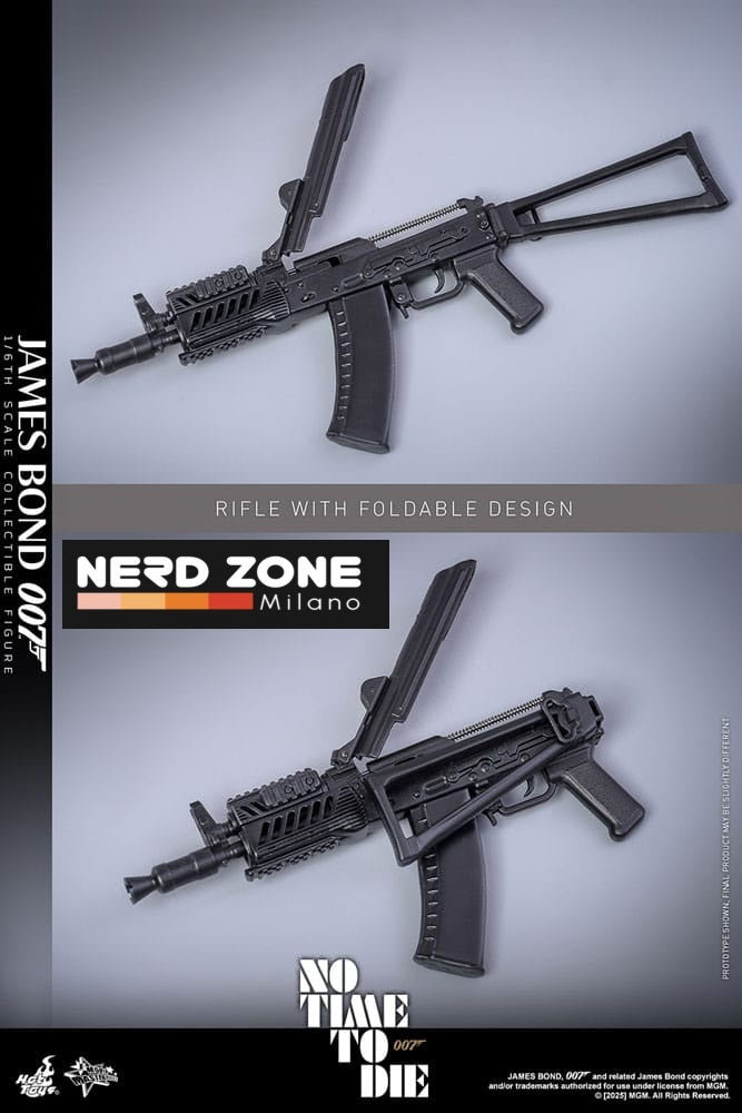HOT TOYS - No Time to Die Movie Masterpiece Action Figure 1/6 James Bond 30 cm (MMS803)