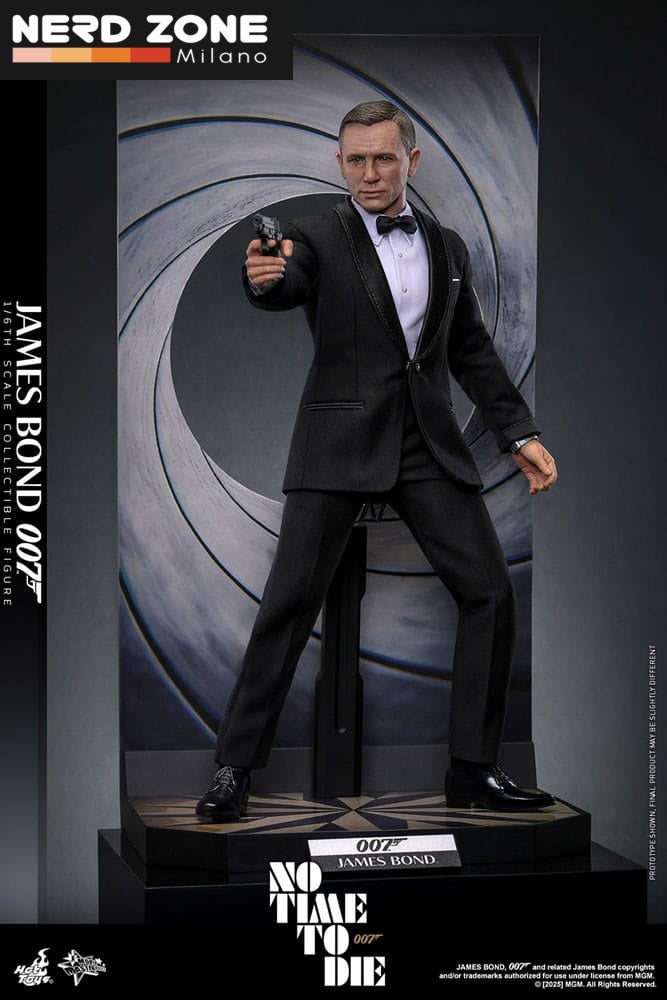 HOT TOYS - No Time to Die Movie Masterpiece Action Figure 1/6 James Bond 30 cm (MMS803)