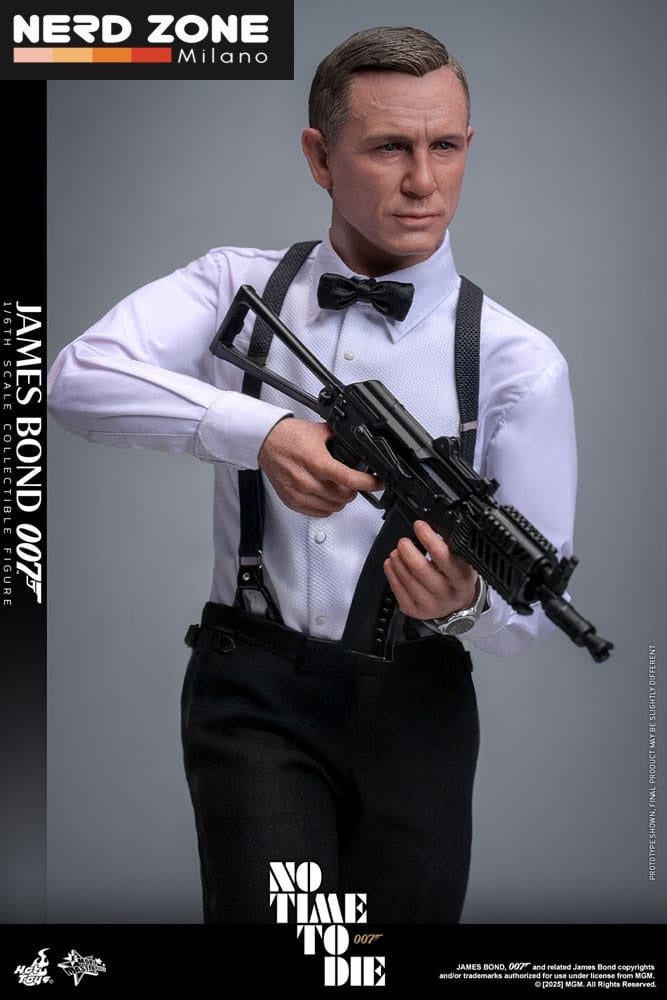 HOT TOYS - No Time to Die Movie Masterpiece Action Figure 1/6 James Bond 30 cm (MMS803)
