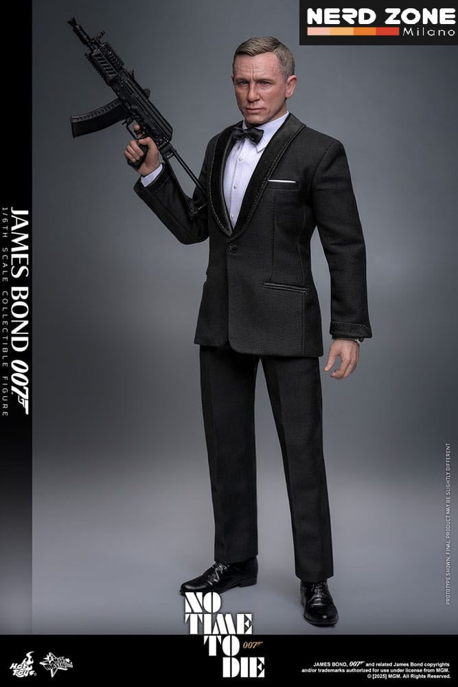 HOT TOYS - No Time to Die Movie Masterpiece Action Figure 1/6 James Bond 30 cm (MMS803)