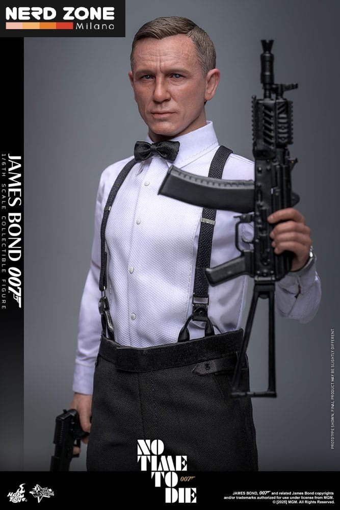 HOT TOYS - No Time to Die Movie Masterpiece Action Figure 1/6 James Bond 30 cm (MMS803)