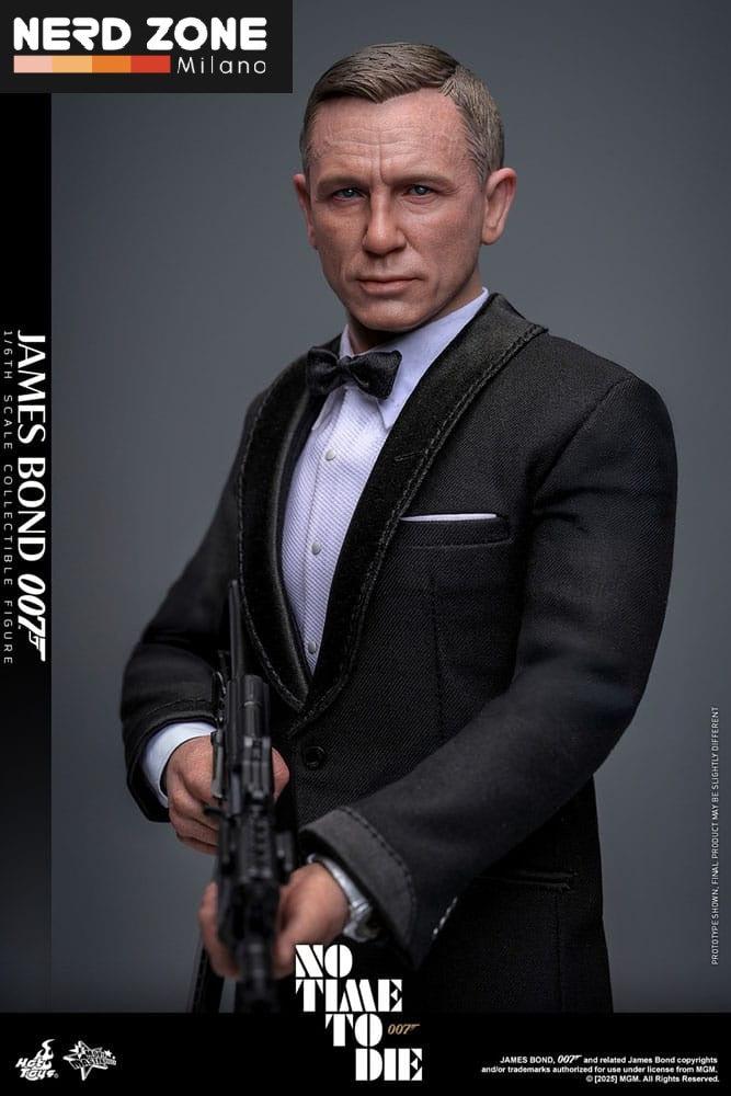 HOT TOYS - No Time to Die Movie Masterpiece Action Figure 1/6 James Bond 30 cm (MMS803)
