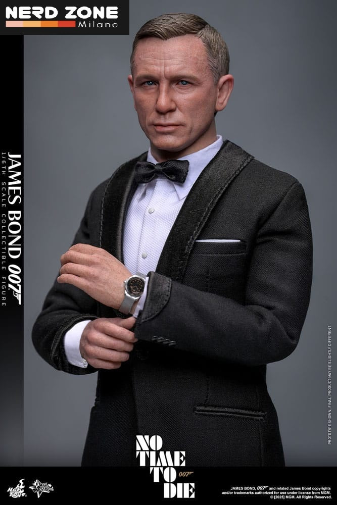 HOT TOYS - No Time to Die Movie Masterpiece Action Figure 1/6 James Bond 30 cm (MMS803)