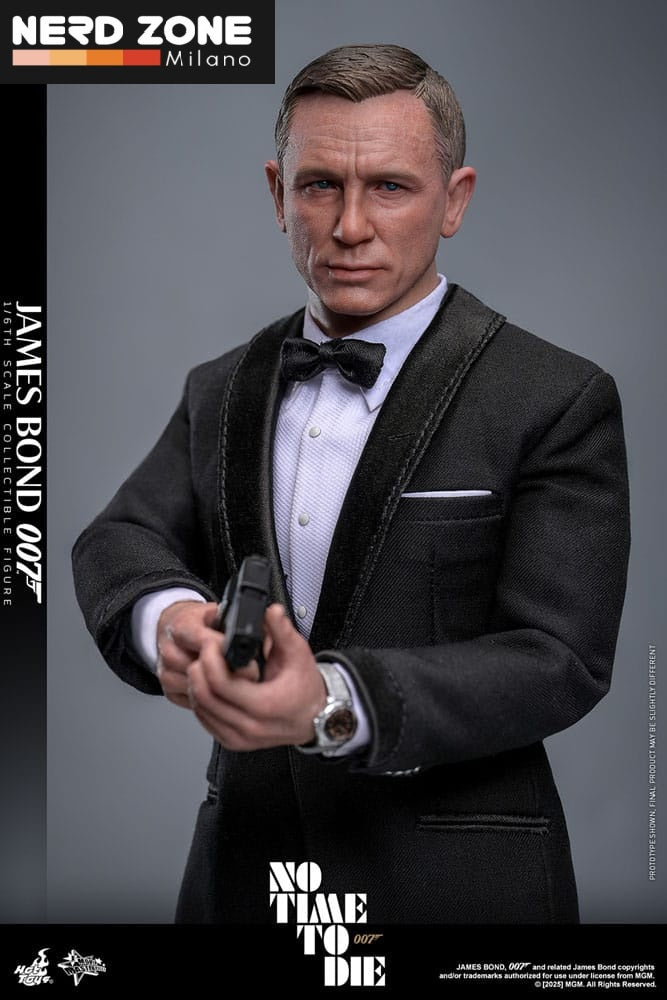 HOT TOYS - No Time to Die Movie Masterpiece Action Figure 1/6 James Bond 30 cm (MMS803)