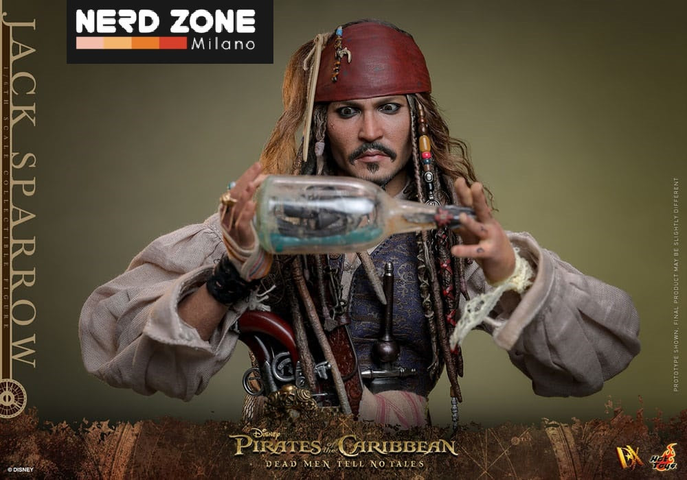HOT TOYS - Pirates of the Caribbean: Dead Men Tell No Tales - Jack Sparrow - 1:6 Scale Figure DX37