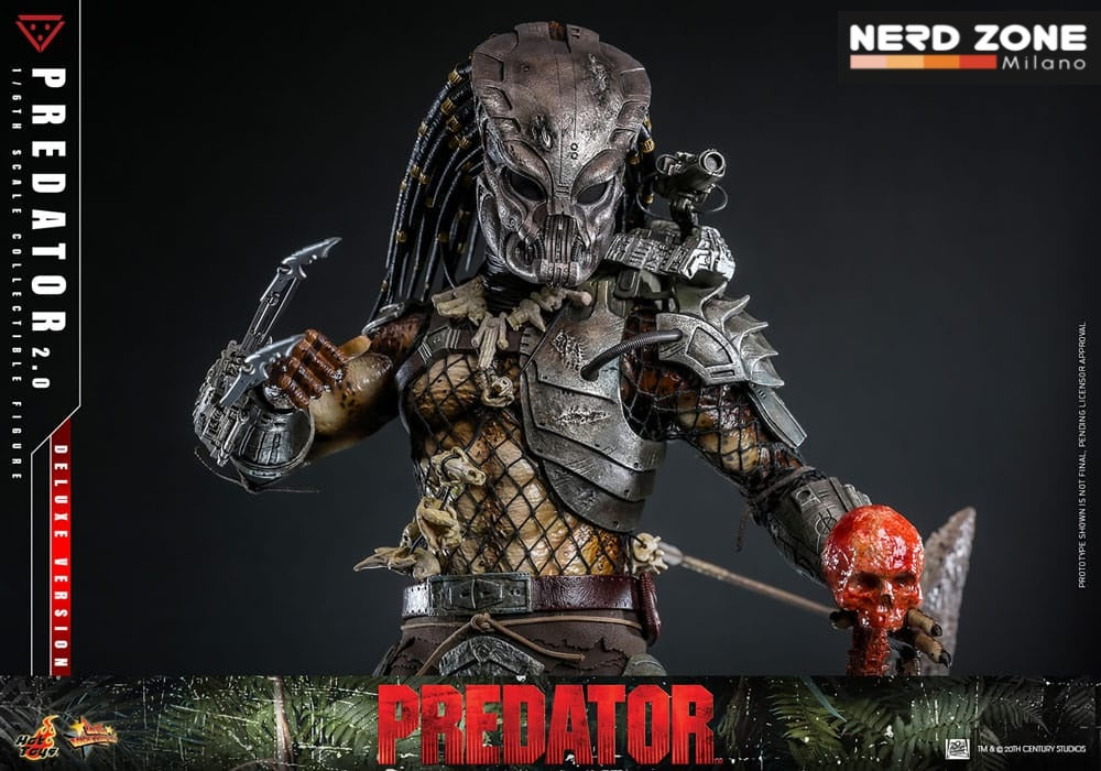 HOT TOYS - Predator Action Figure 1/6 Predator (2.0) Deluxe Version 34 cm (MMS817)