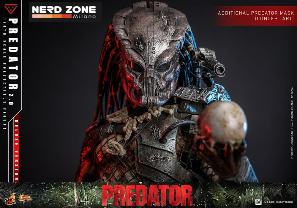 HOT TOYS - Predator Action Figure 1/6 Predator (2.0) Deluxe Version 34 cm (MMS817)