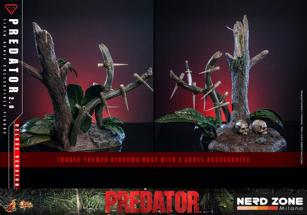 HOT TOYS - Predator Action Figure 1/6 Predator (2.0) Deluxe Version 34 cm (MMS817)