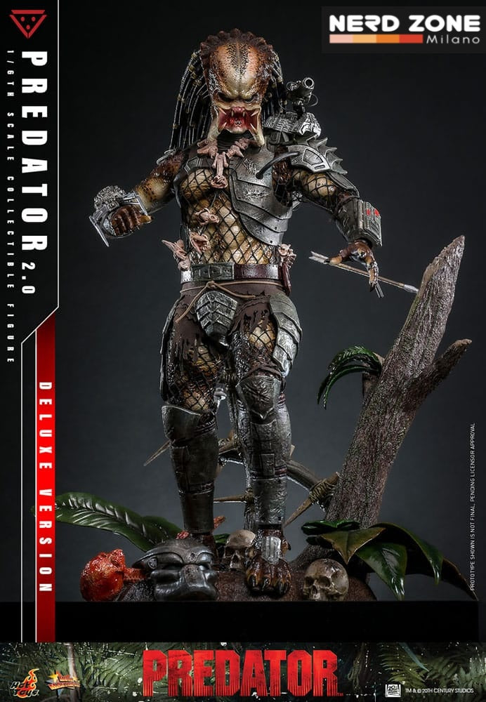 HOT TOYS - Predator Action Figure 1/6 Predator (2.0) Deluxe Version 34 cm (MMS817)