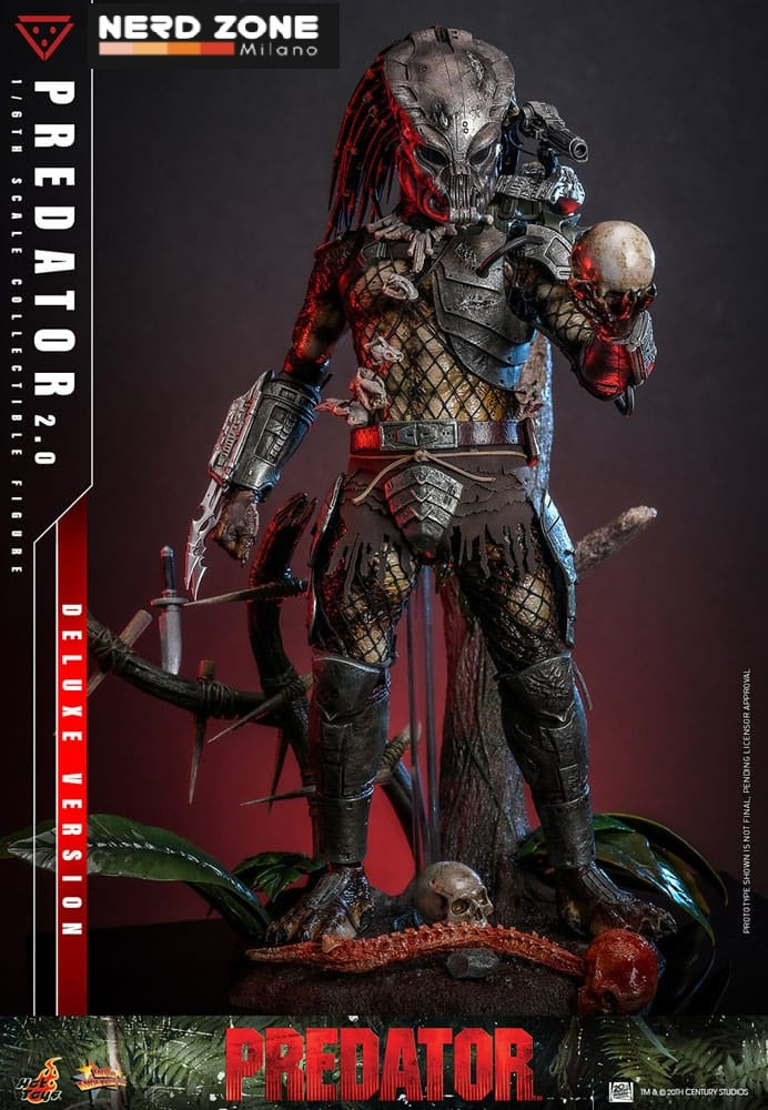 HOT TOYS - Predator Action Figure 1/6 Predator (2.0) Deluxe Version 34 cm (MMS817)