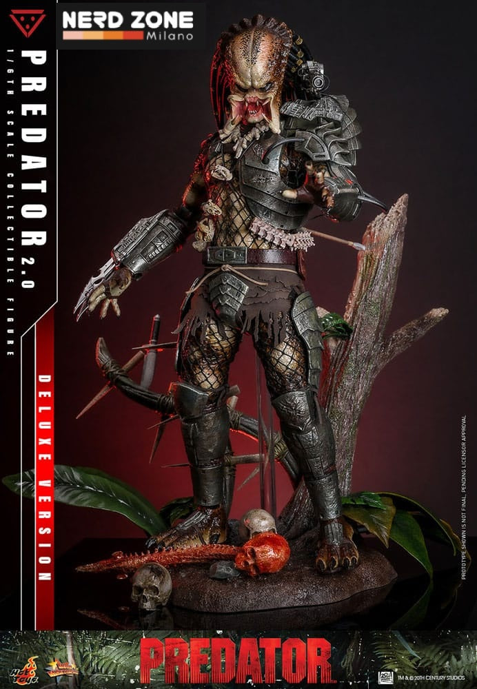 HOT TOYS - Predator Action Figure 1/6 Predator (2.0) Deluxe Version 34 cm (MMS817)