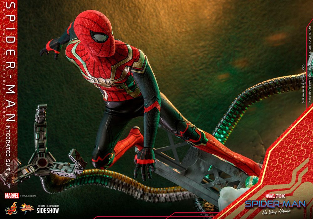 HOT TOYS - Spider-Man: No Way Home Spider-Man 1/6 (Integrated Suit) MMS623