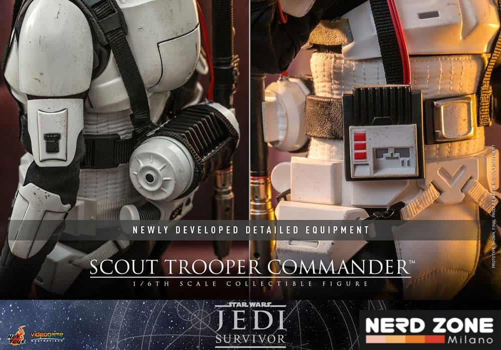 HOT TOYS - Star Wars: Jedi Survivor Videogame Masterpiece Action Figure 1/6 Scout Trooper Commander 30 cm