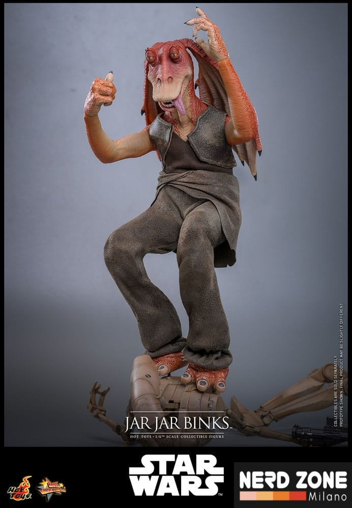 HOT TOYS - Star Wars Action Figure 1/6 Jar Jar Binks 33 cm
