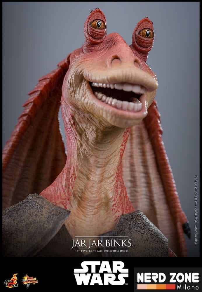 HOT TOYS - Star Wars Action Figure 1/6 Jar Jar Binks 33 cm
