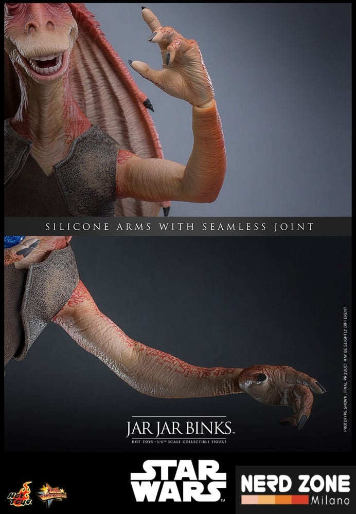 HOT TOYS - Star Wars Action Figure 1/6 Jar Jar Binks 33 cm