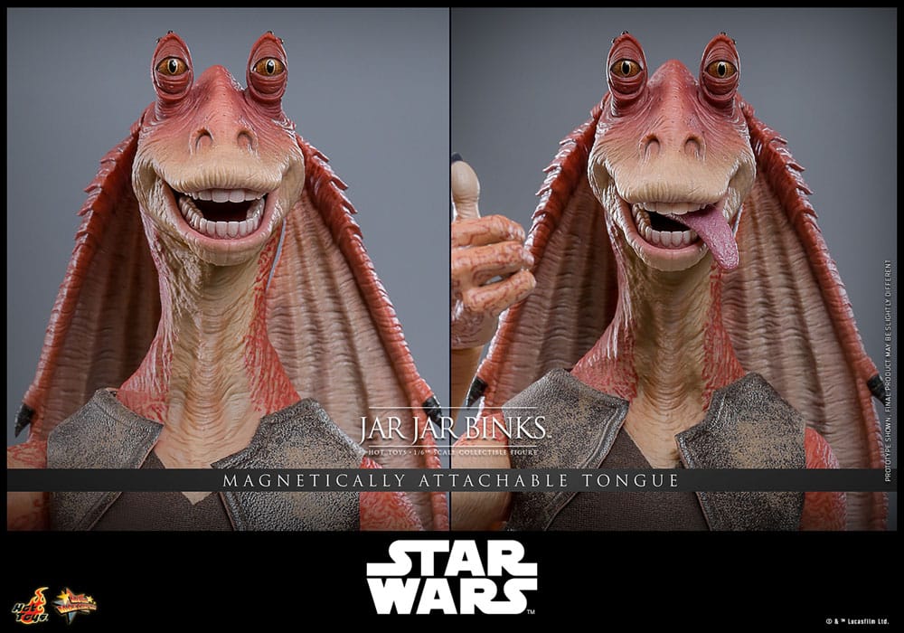 HOT TOYS - Star Wars Action Figure 1/6 Jar Jar Binks 33 cm