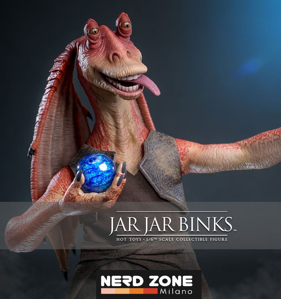 HOT TOYS - Star Wars Action Figure 1/6 Jar Jar Binks 33 cm