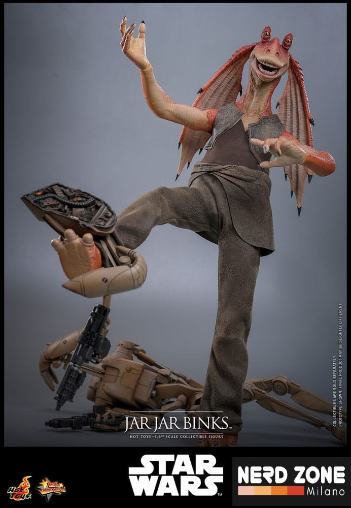 HOT TOYS - Star Wars Action Figure 1/6 Jar Jar Binks 33 cm