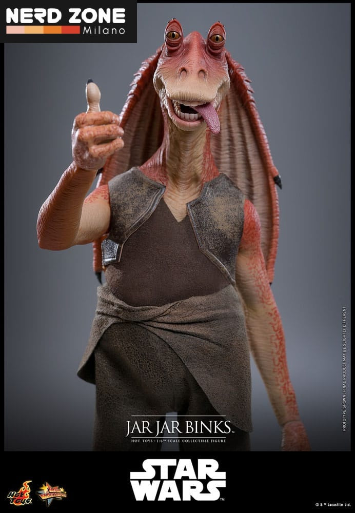HOT TOYS - Star Wars Action Figure 1/6 Jar Jar Binks 33 cm
