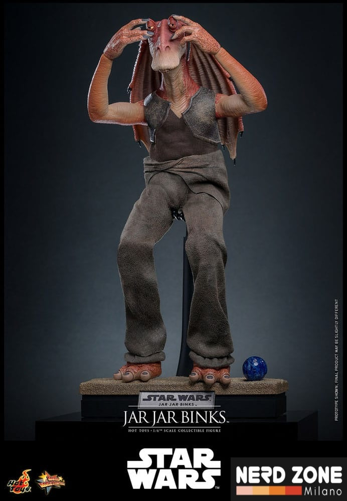 HOT TOYS - Star Wars Action Figure 1/6 Jar Jar Binks 33 cm
