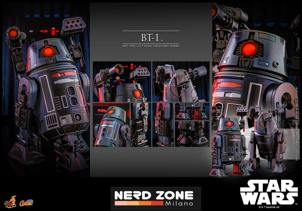 HOT TOYS - Star Wars Comic Masterpiece Action Figure 1/6 BT-1 20 cm