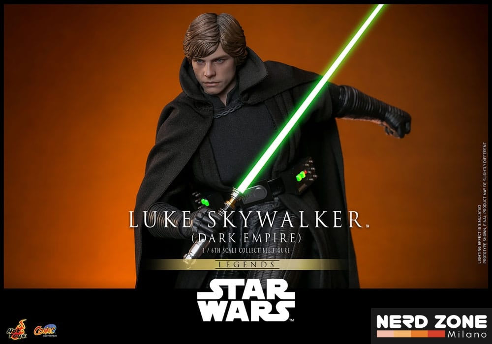 HOT TOYS - Star Wars: Dark Empire Comic Masterpiece Action Figure 1/6 Luke Skywalker 30 cm